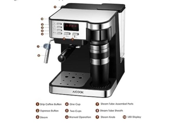 CAFETERA 3 EN 1 ESPRESSO Y CAFE