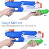 PAQUETES DE 2 PISTOLAS DE AGUA