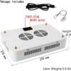 LAMPARA DE CULTIVO LED 1200W