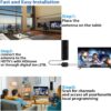 ANTENA POTENTE  DE TV PARA INTERIORES Y EXTERIORES
