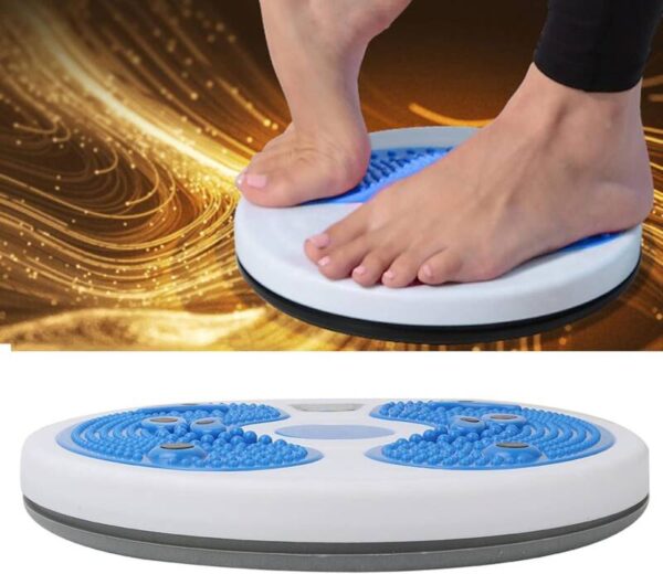 Placa Giratoria de Cintura con Masaje