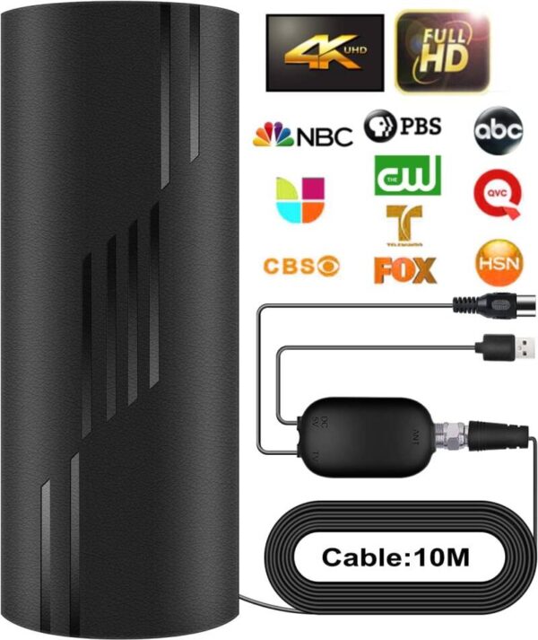 ANTENA POTENTE  DE TV PARA INTERIORES Y EXTERIORES
