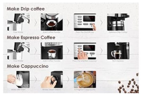 CAFETERA 3 EN 1 ESPRESSO Y CAFE