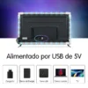 LUCES TIRA LED DE 5.M CONTROL REMOTO