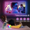 LUCES TIRA LED DE 5.M CONTROL REMOTO