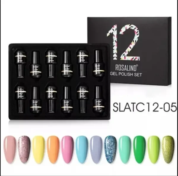 ESMALTE SEMIPERANENTE 12PCS