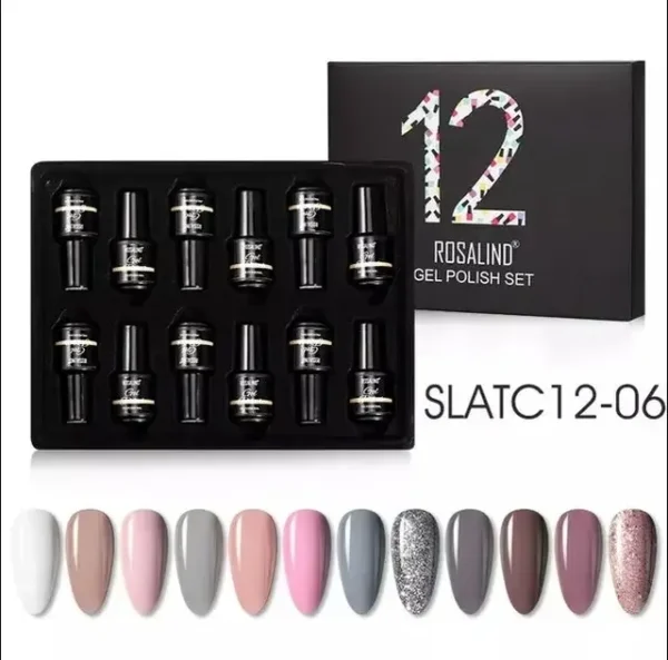 ESMALTE SEMIPERANENTE 12PCS