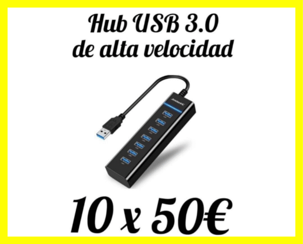 HUB USB 3.0 DE ALATA VELOCIDAD