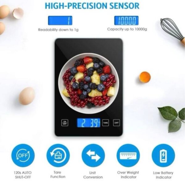 BASCULA DIGITAL DE ALIMENTOS