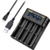 CARGADOR DE BATERIAS RECARGABLES