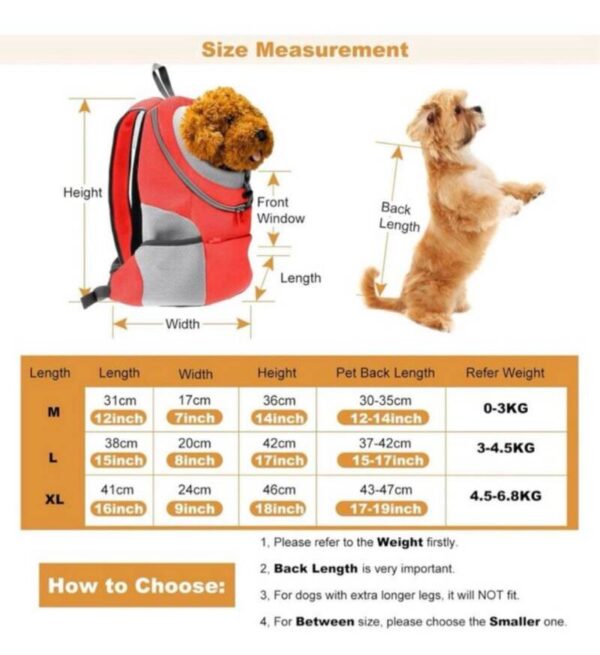 BOLSO PARA MASCOTA