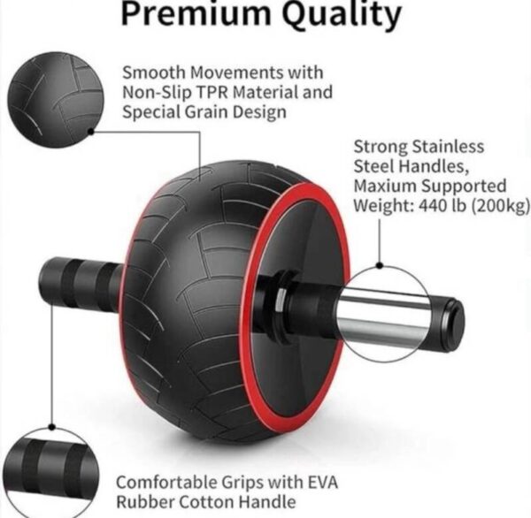 RUEDA DE EJERCICIO ABDOMIAL
