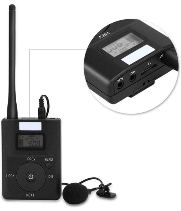 TRANSMISOR PORTATIL FM