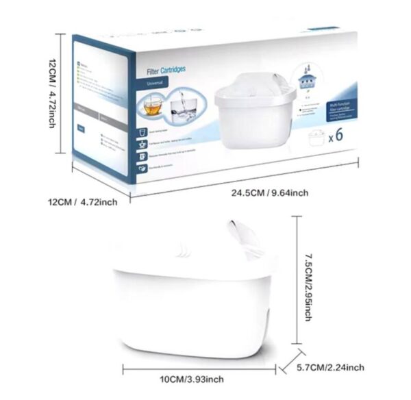 FILTROS DE AGUA REEMPLAZABLES
