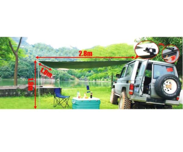 TOLDO DE TECHO PARA COCHE