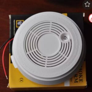 ALARMA DE INCENDIO DETECTOR DE HUMO